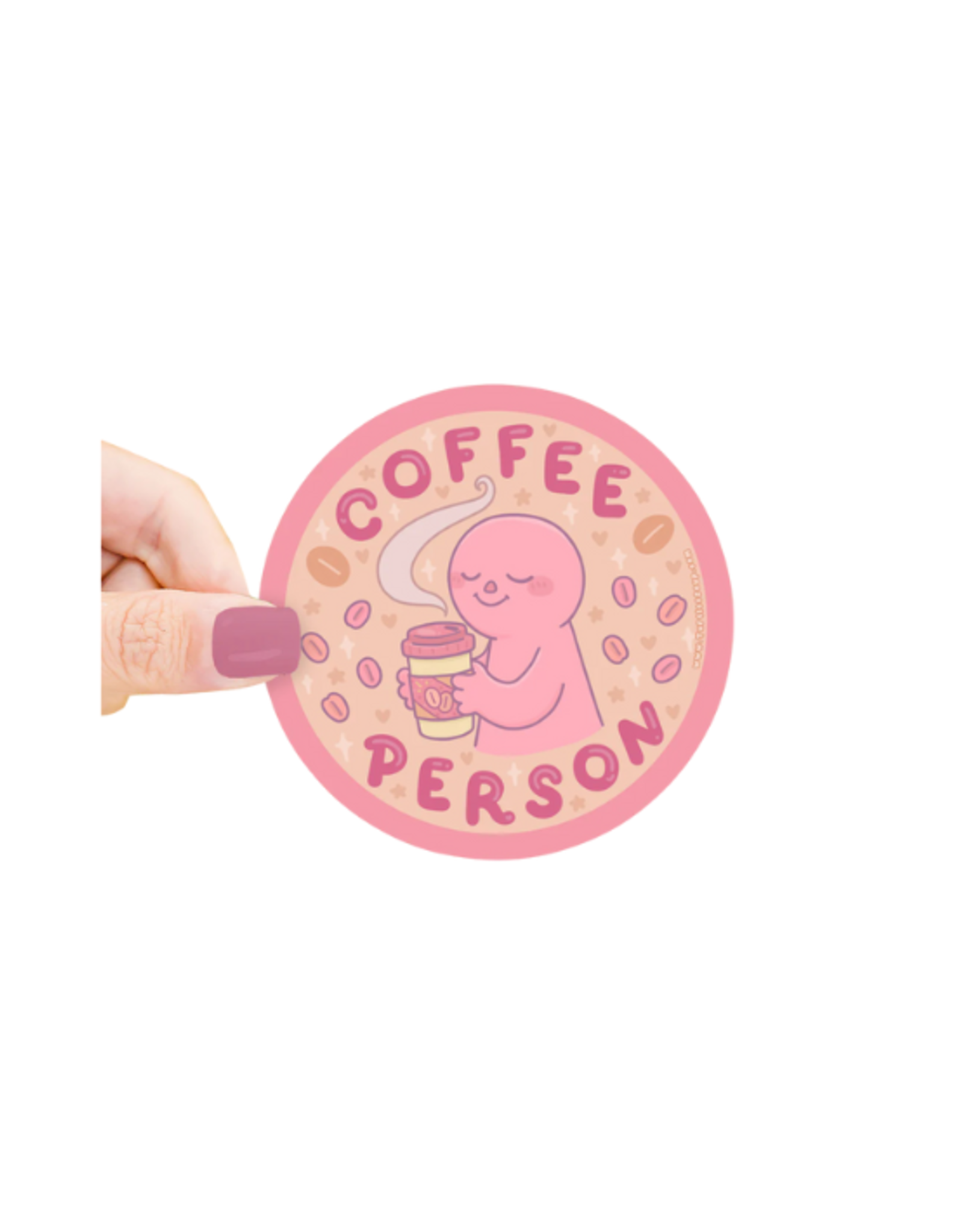 Turtle Soup Turtle's Soup - Coffee Person Vinyl Sticker