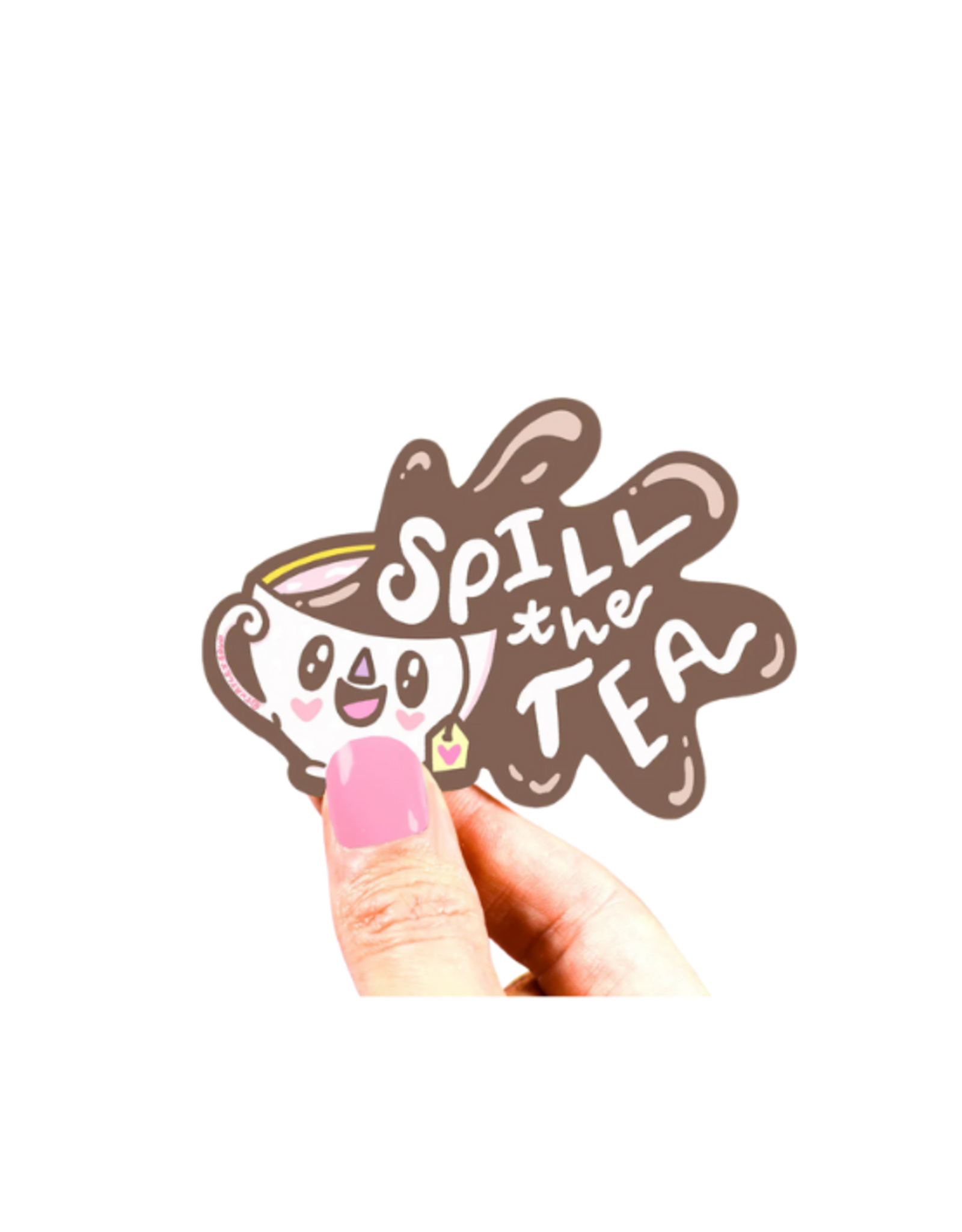 Turtle Soup Turtle's Soup - Spill the Tea Vinyl Sticker