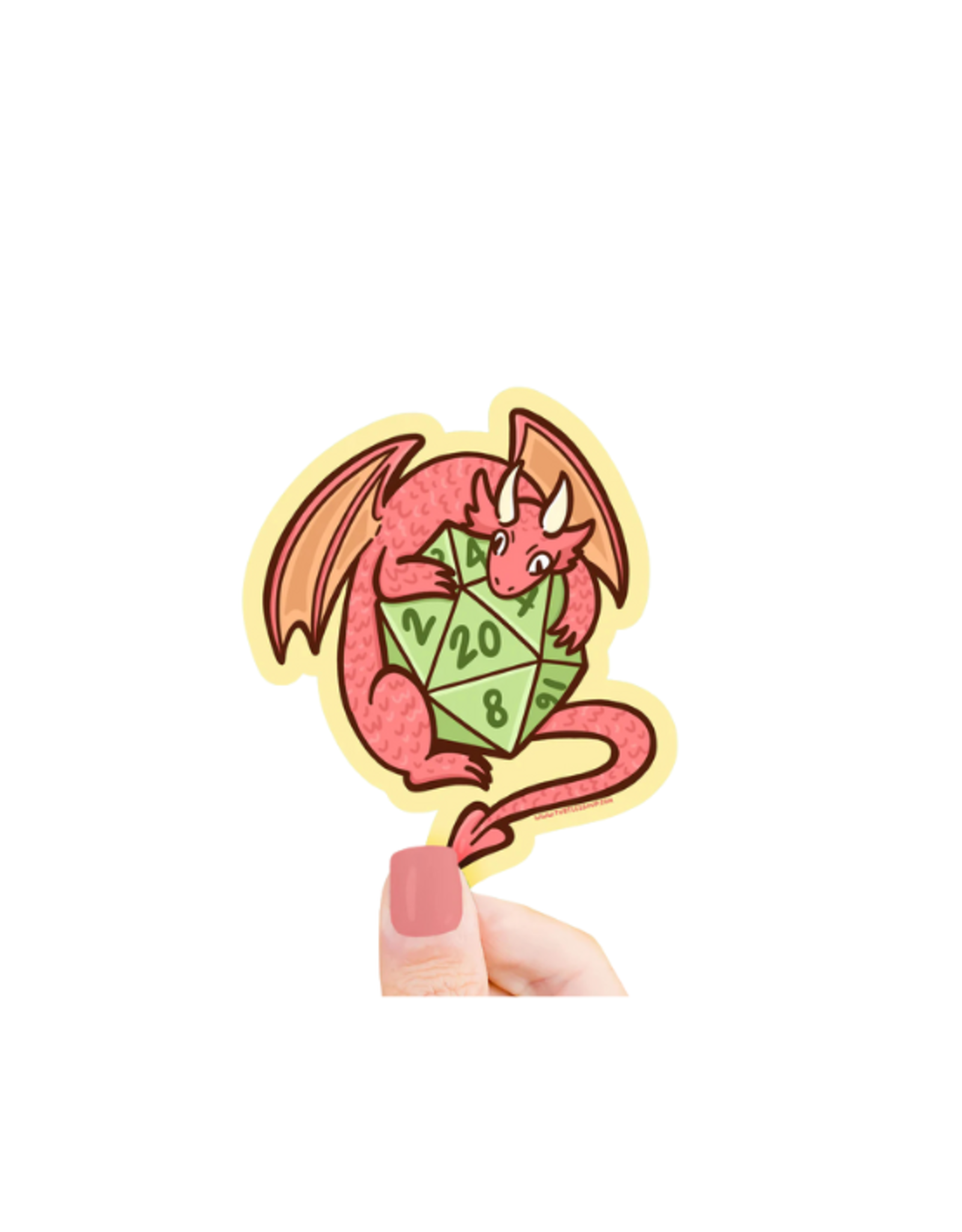 Turtle Soup Turtle's Soup - Dragon D20 Vinyl Sticker