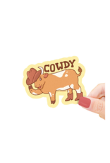 Turtle Soup Turtle's Soup - Cowdy Vinyl Sticker