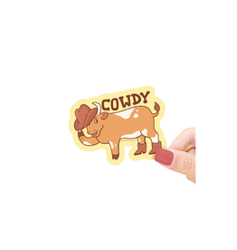 Turtle Soup Cowdy Vinyl Sticker