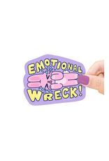 Turtle Soup Turtle's Soup - Emotional Wreck Bunny Vinyl Sticker