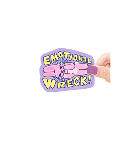 Turtle Soup Emotional Wreck Bunny Vinyl Sticker