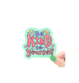 Turtle Soup Be Kind to Yourself Vinyl Sticker