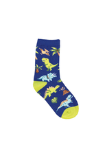 Socksmith Socksmith - Nervous Rex Navy 2-4yrs