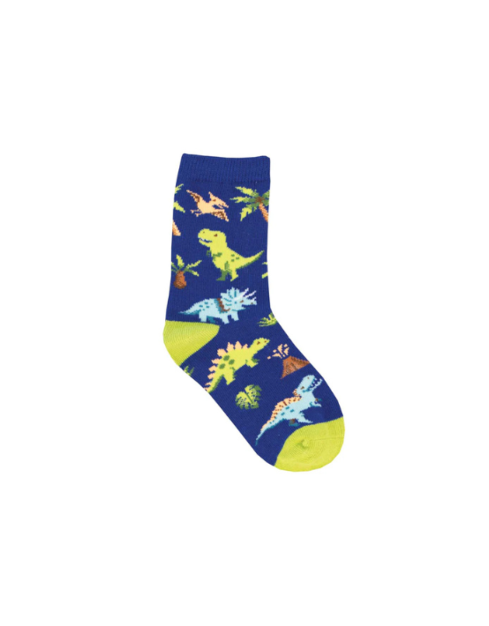 Socksmith Socksmith - Nervous Rex Navy 2-4yrs