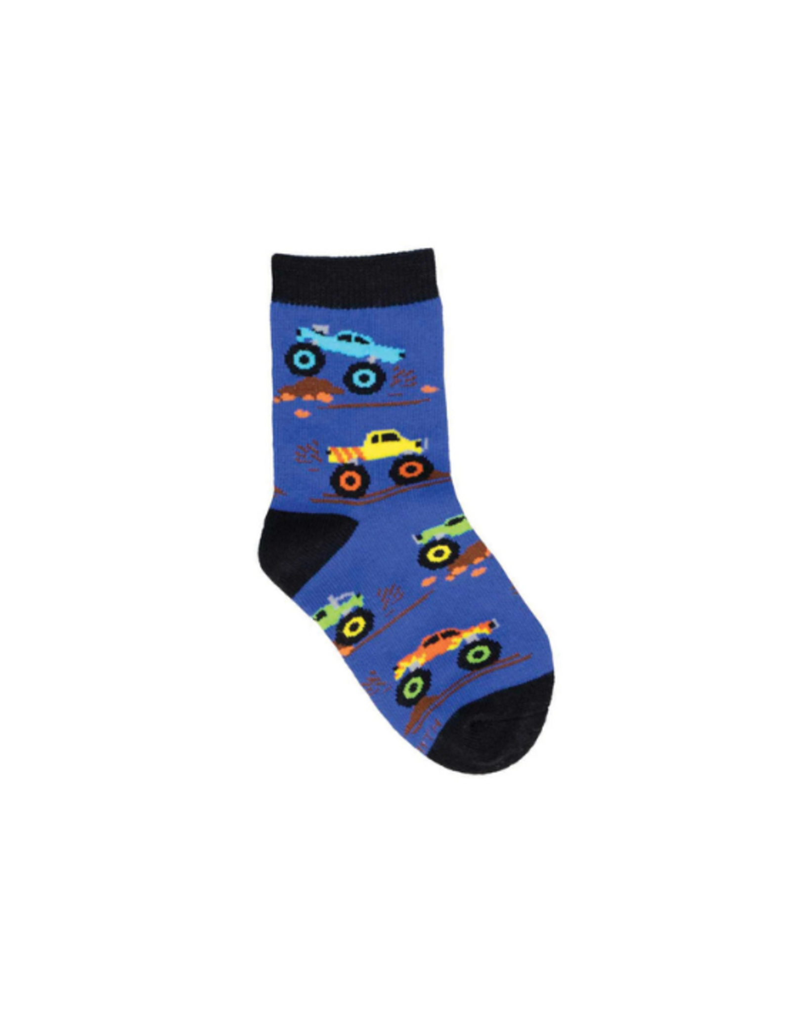 Socksmith Socksmith - Monster Trucks Blue 4-7yrs
