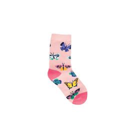 Socksmith Butterfly Migration Pink 2-4yrs
