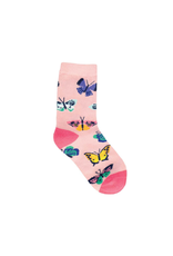 Socksmith Socksmith - Butterfly Migration Pink 4-7yrs