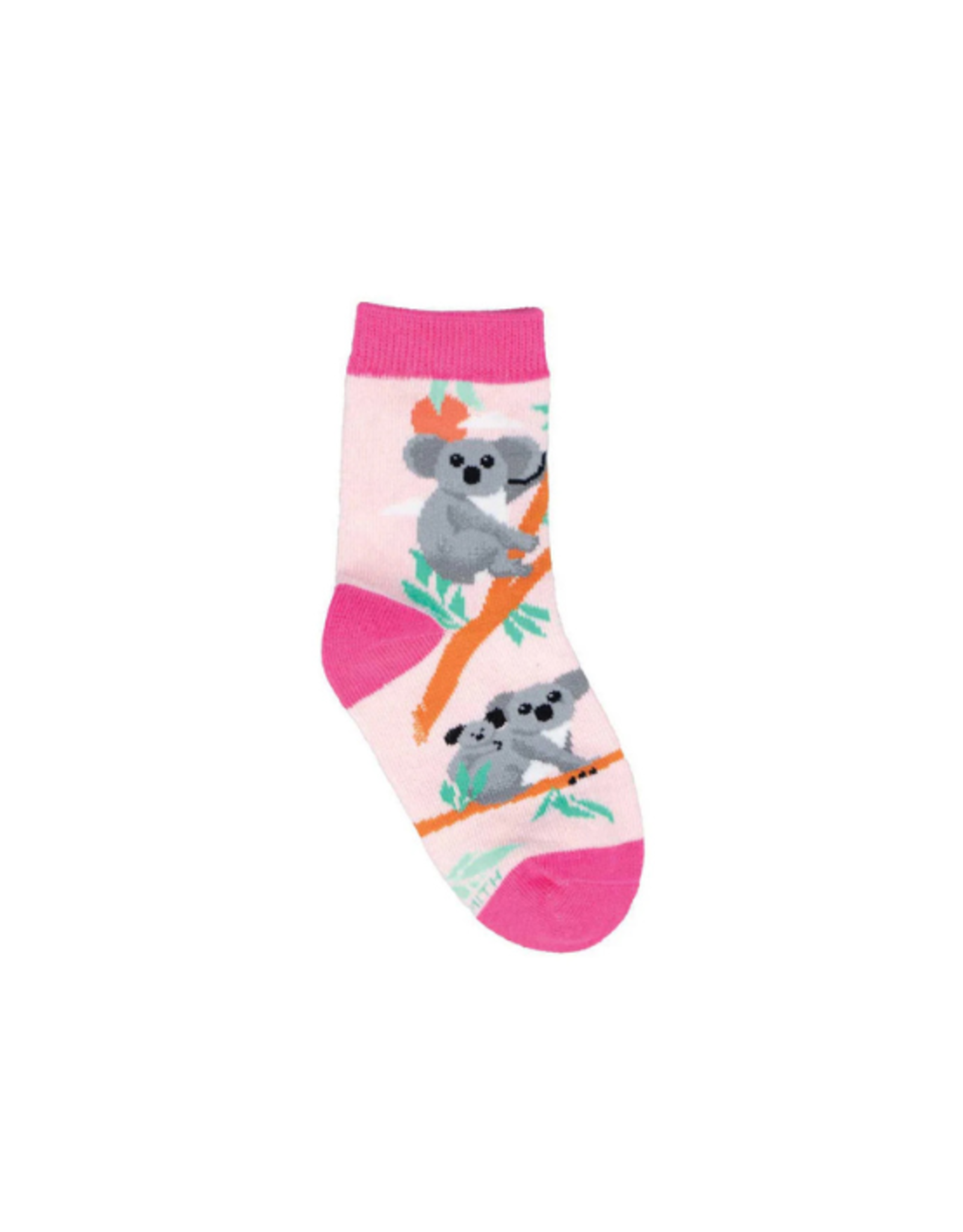 Socksmith Socksmith - Cute Koalas Pink 2-4yrs