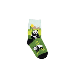 Socksmith Happy Panda Mint 4-7yrs