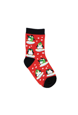 Socksmith Socksmith - Fashionable Penguins Red 2-4yrs