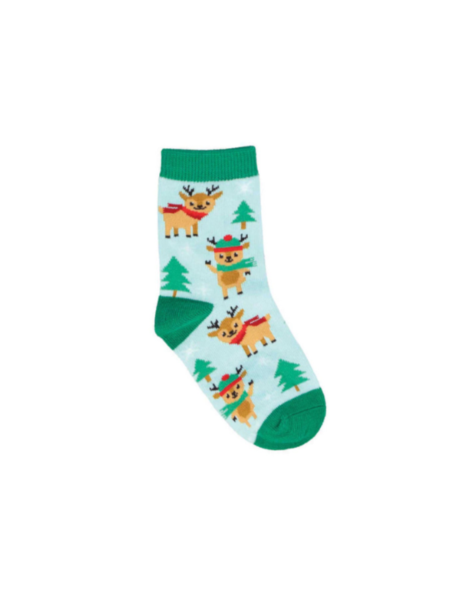 Socksmith Socksmith - Reindeer Games Blue 2-4yrs