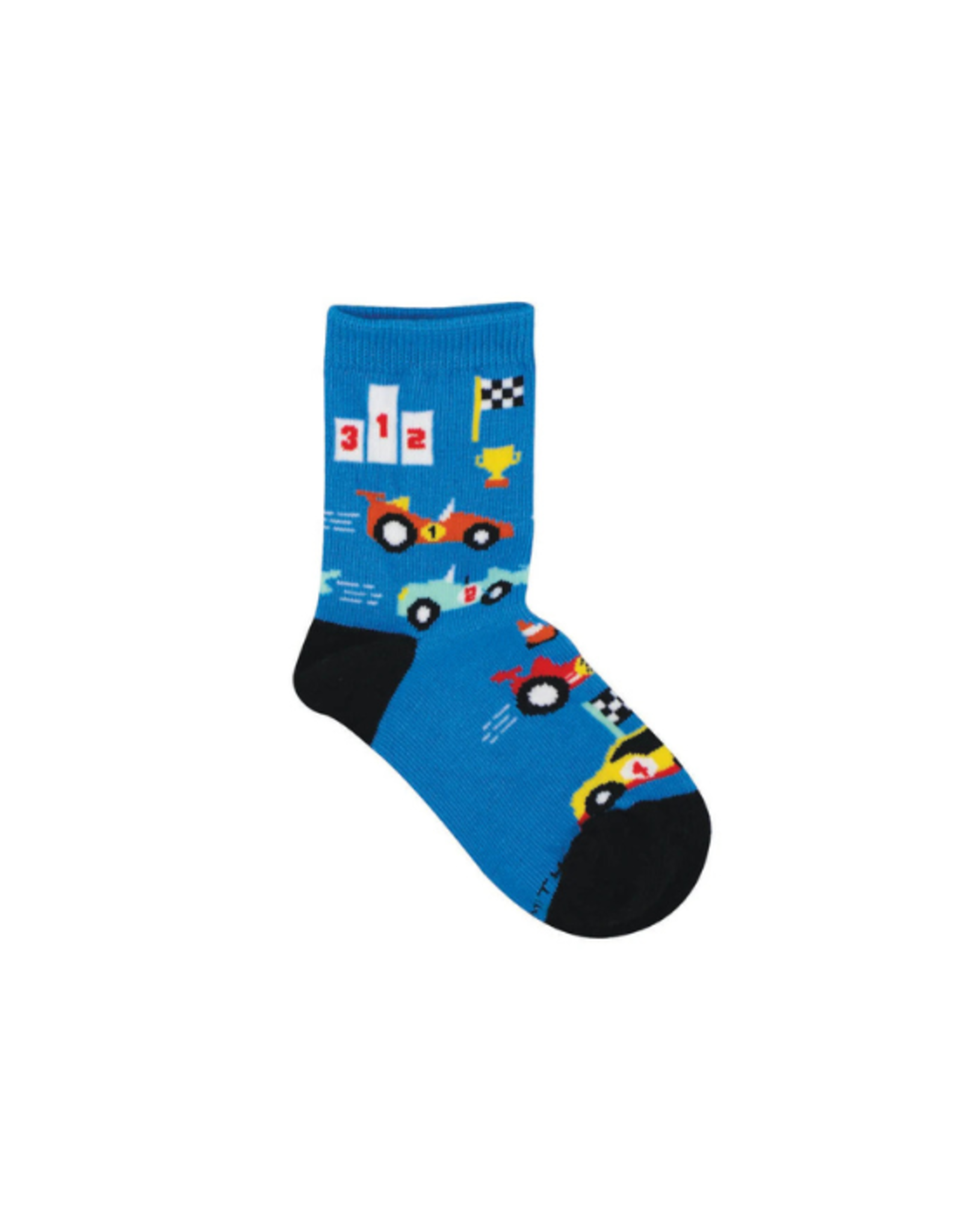 Socksmith Socksmith - Off to the Races Blue 4-7yrs