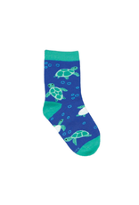 Socksmith Socksmith - Bubbly Turtles Blue 4-7yrs