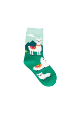 Socksmith Socksmith - Yo Llama Mint 2-4yrs