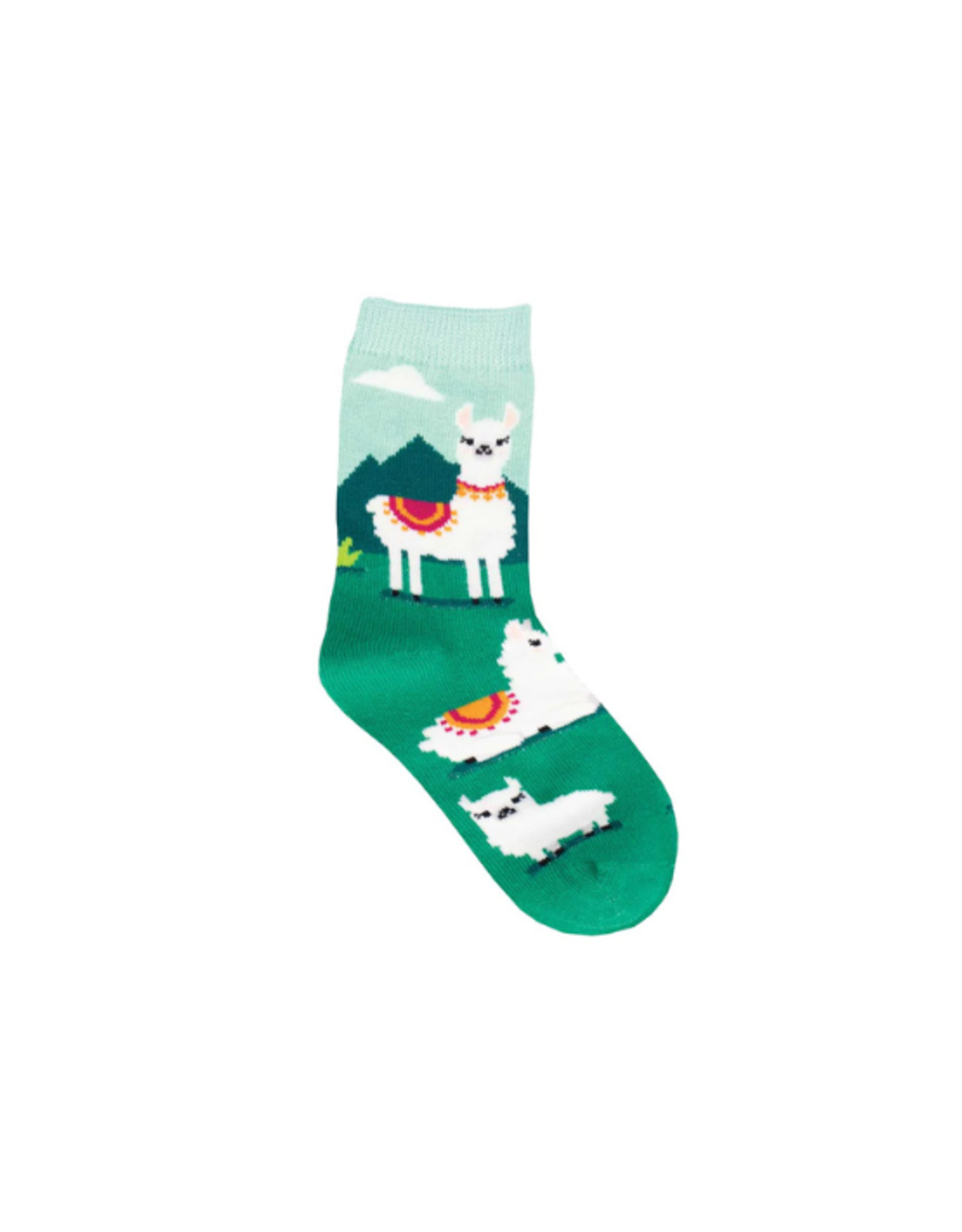 Socksmith Socksmith - Yo Llama Mint 4-7yrs