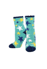 Socksmith Socksmith - Super Stars Teal S/M