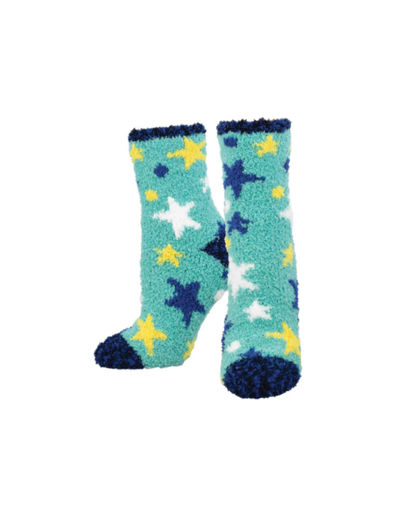 Socksmith Socksmith - Super Stars Teal S/M
