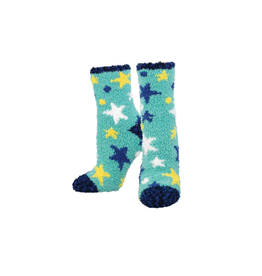 Socksmith Super Stars Teal S/M