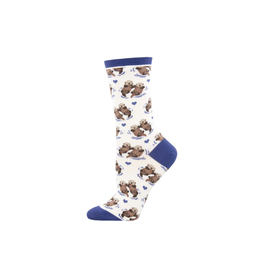 Socksmith Significant Otter White S/M