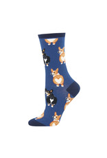 Socksmith Socksmith - Corgi Butt Blue S/M
