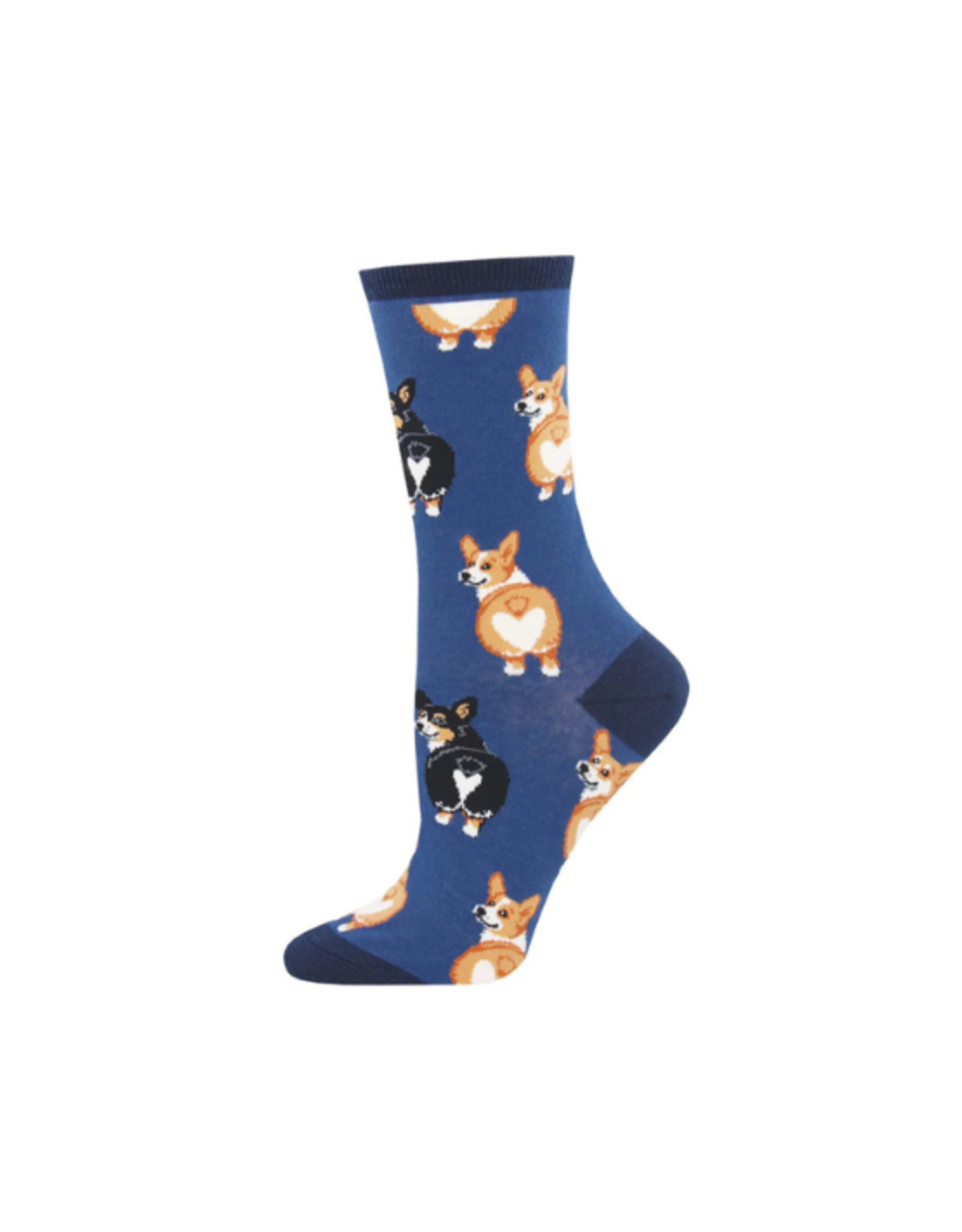 Socksmith Socksmith - Corgi Butt Blue S/M