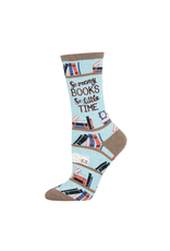 Socksmith Socksmith - Time For A Good Book Blue Heather S/M