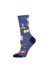 Socksmith Socksmith - Sew Knit Blue Heather S/M