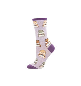 Socksmith Going Ham Purple Heather S/M