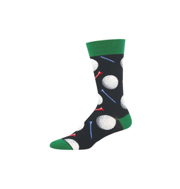 Socksmith Tee It Up Black L/XL