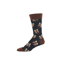 Socksmith Significant Otter Black L/XL