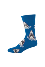 Socksmith Socksmith - Shark Attack Blue L/XL