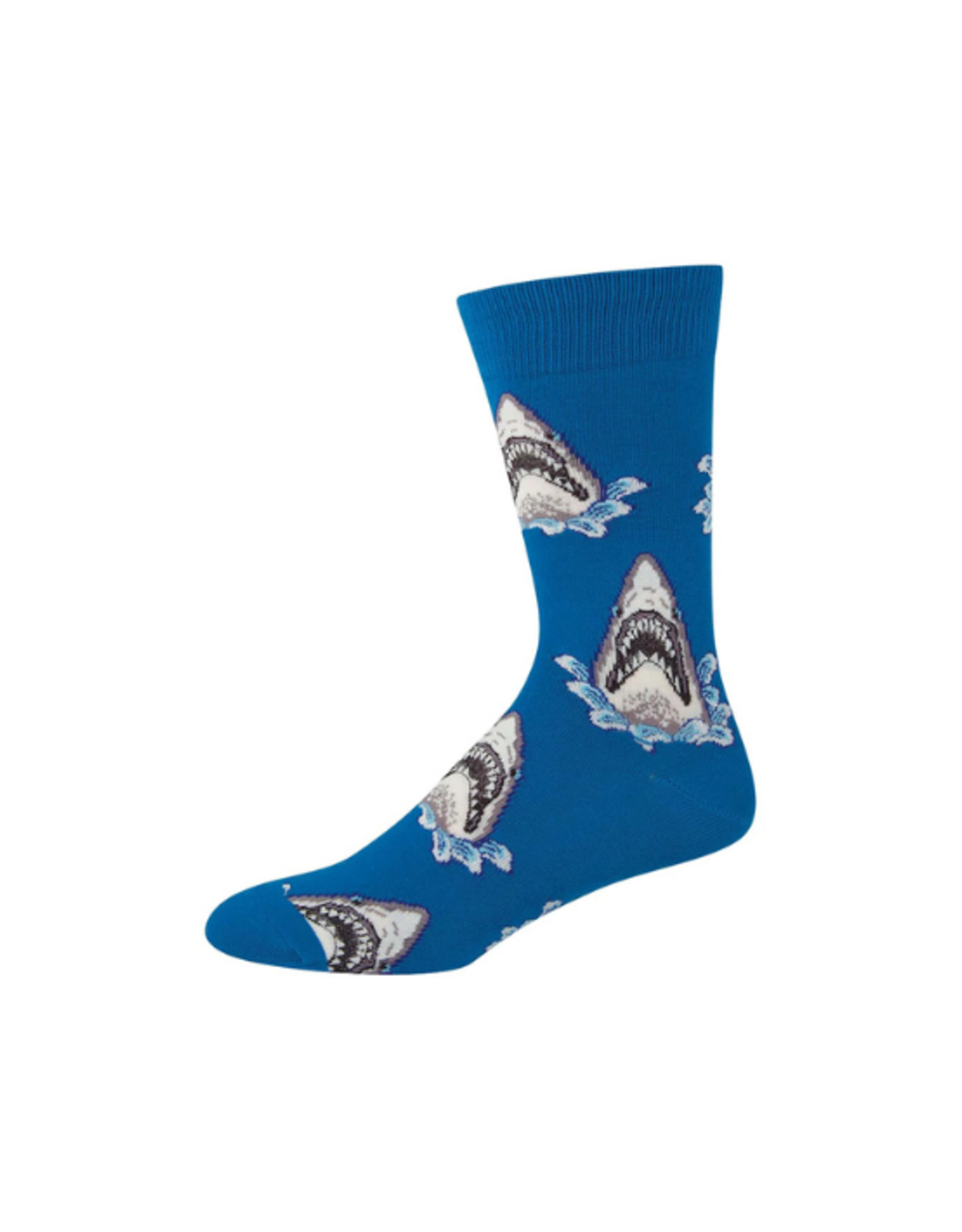 Socksmith Socksmith - Shark Attack Blue L/XL
