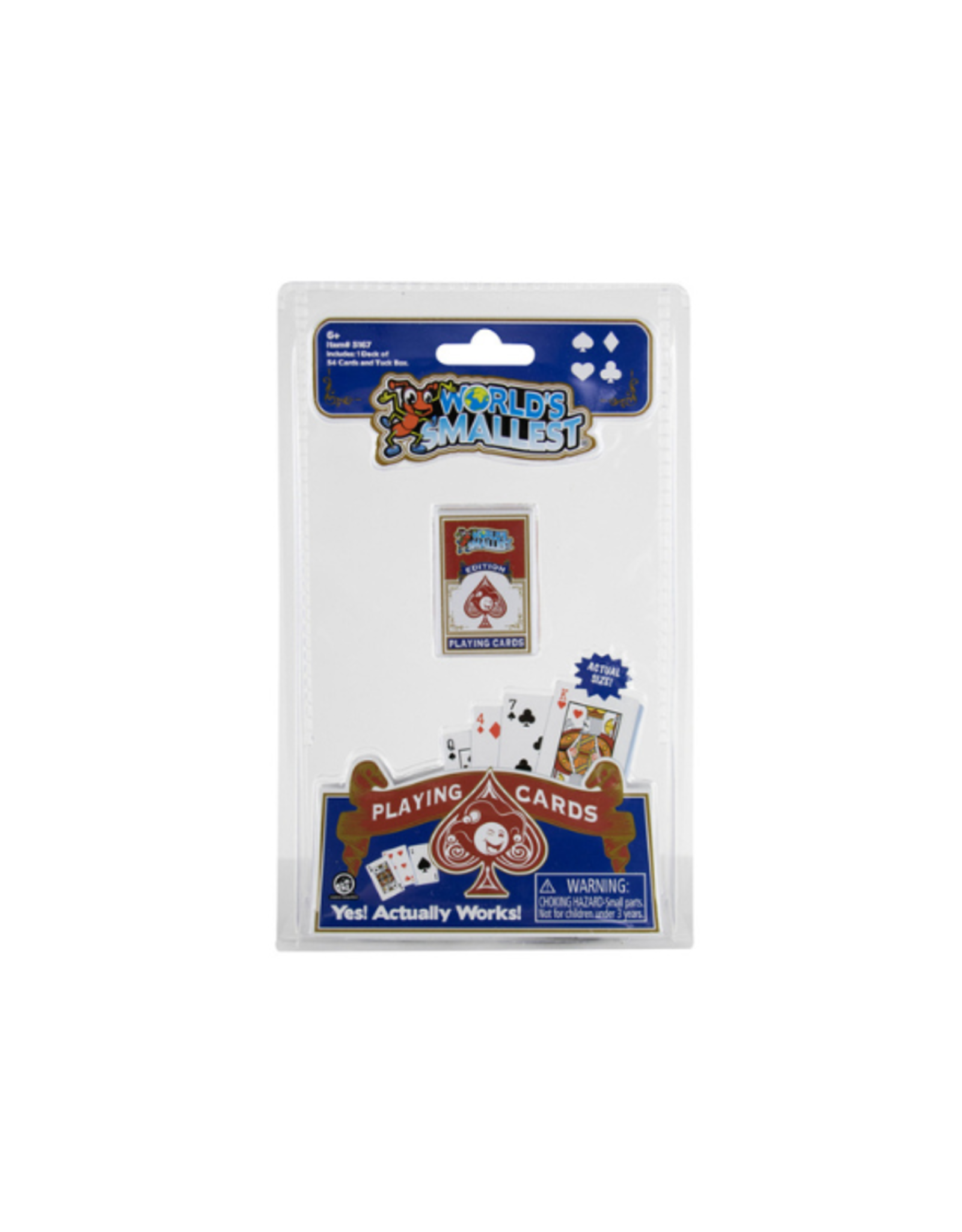 World's Smallest - Playing Cards