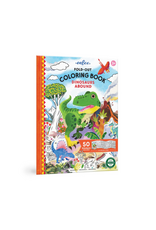 eeBoo eeBoo - Fold-Out Coloring Book - Dinosaurs Abound
