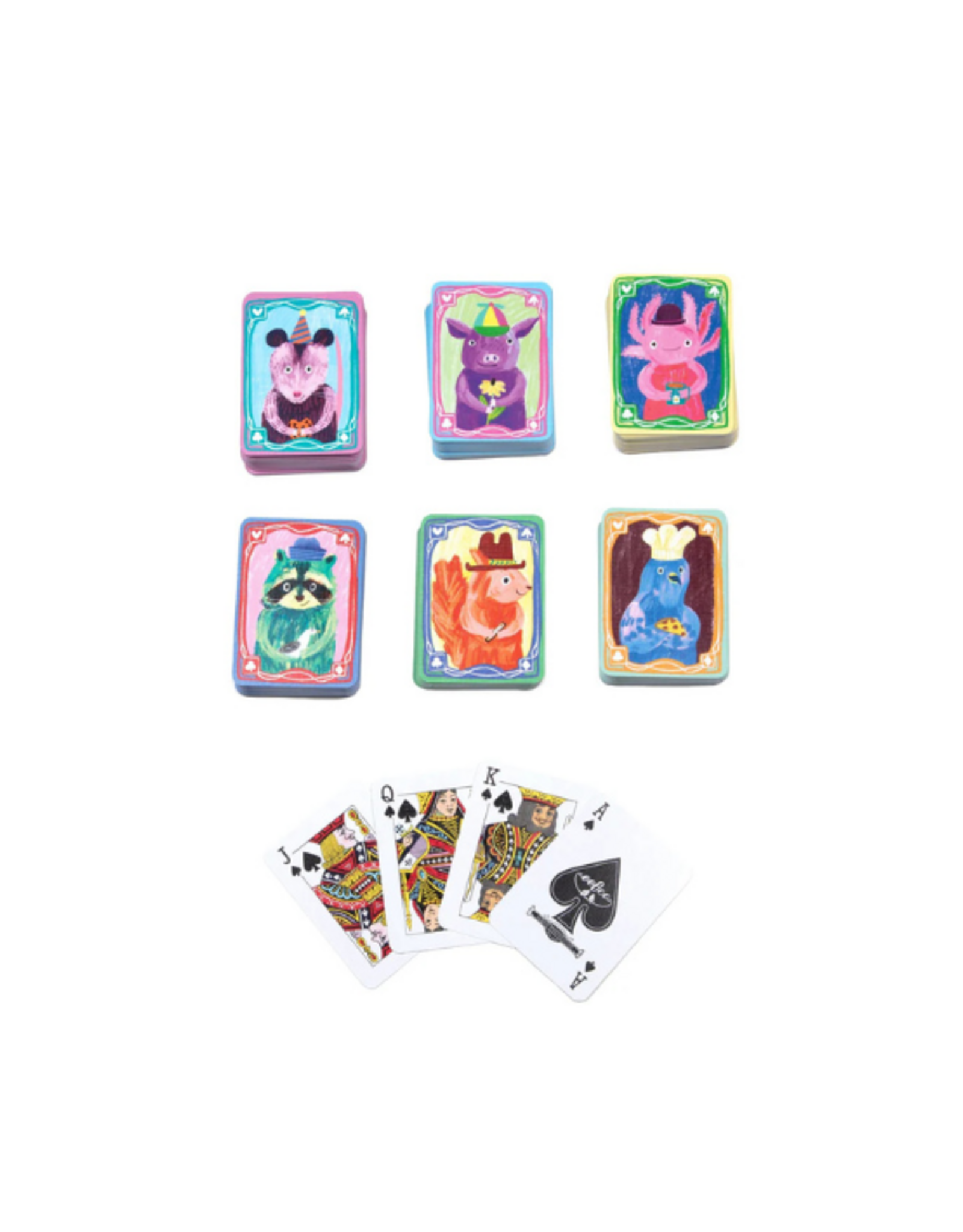 eeBoo eeBoo - Katie Vernon Tiny Playing Cards Assortment