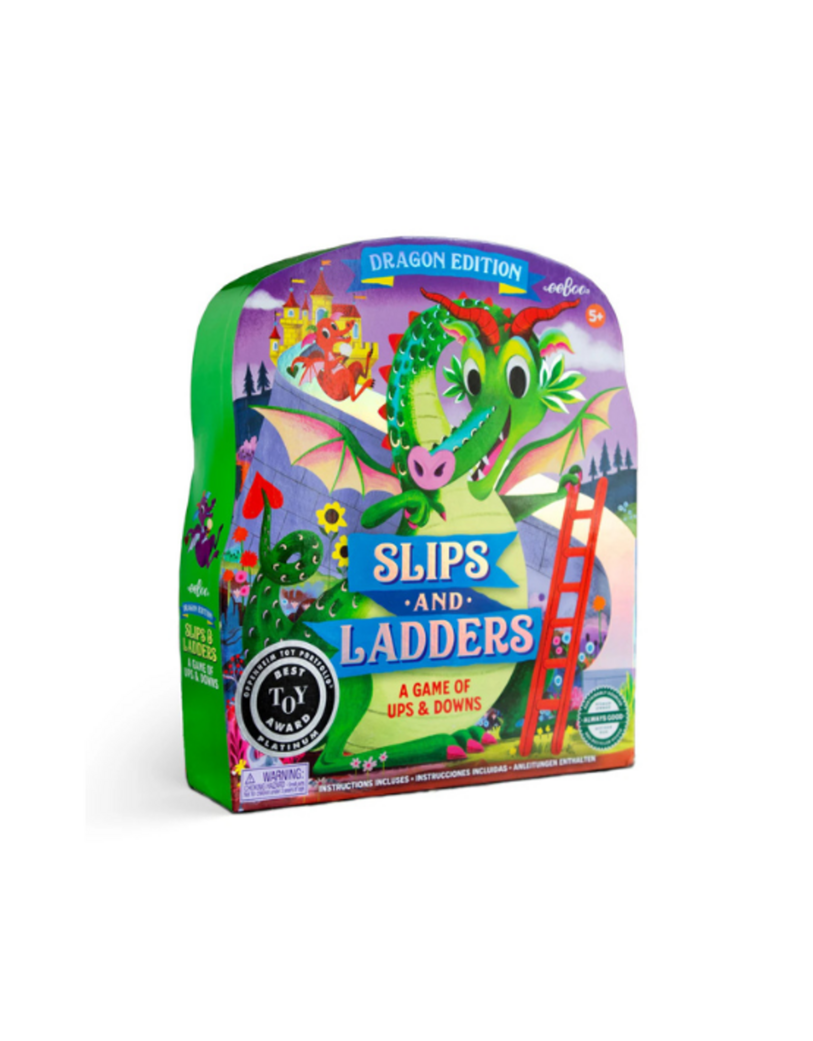 eeBoo eeBoo - Slips & Ladders Dragon Shaped Game
