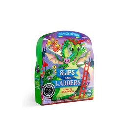 eeBoo Slips & Ladders Dragon Shaped Game
