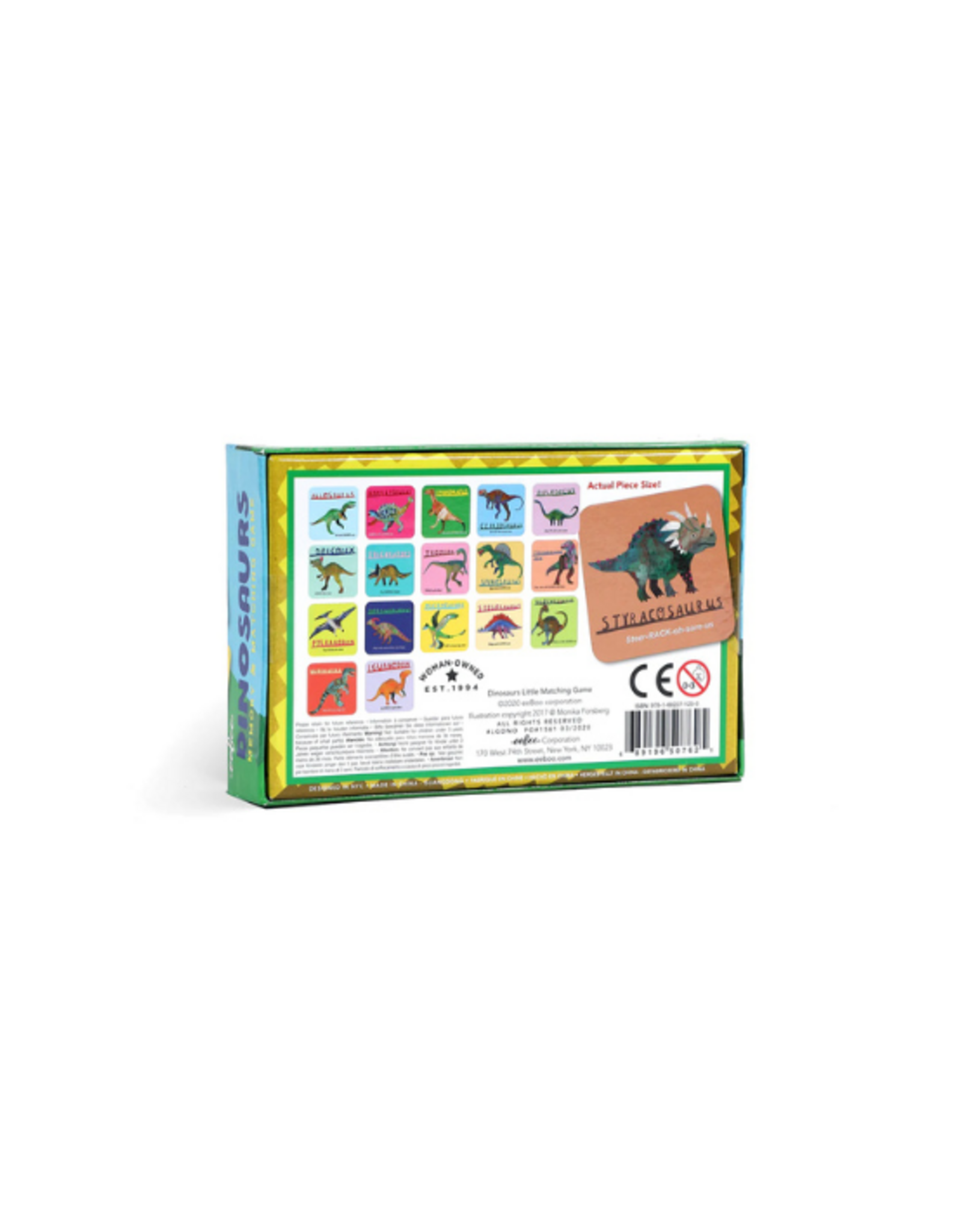 eeBoo eeBoo - Dinosaurs Little Memory & Matching Game