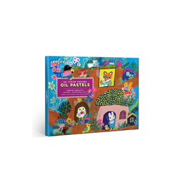eeBoo Yumi's Mushroom House 36 Oil Pastels