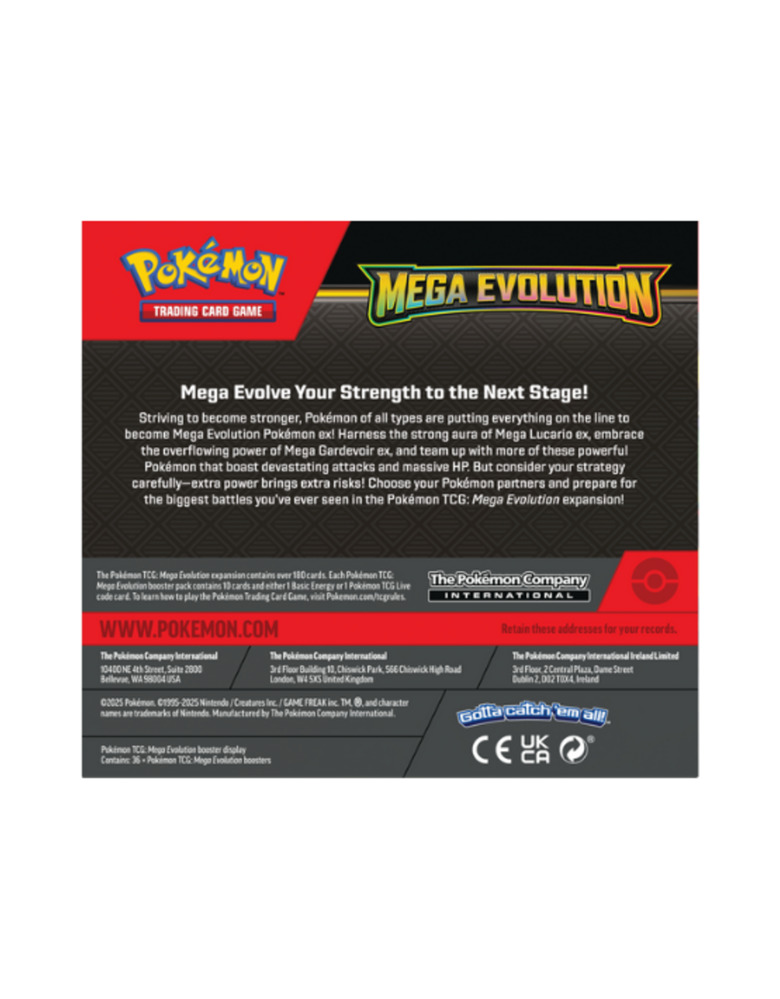 Pokemon TCG Pokemon TCG - Pokemon ME01 Mega Evolution Booster