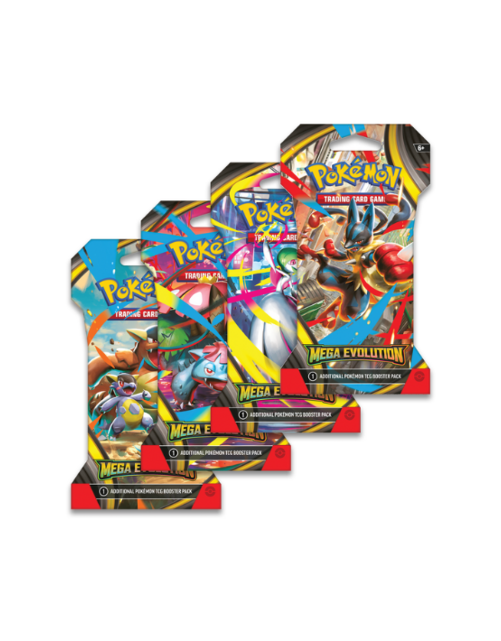 Pokemon TCG Pokemon TCG - Sleeved Pokemon ME01 Mega Evolution Pack