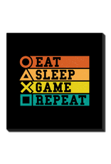 Streamline Streamlineart - Eat Sleep Game Repeat 16x16