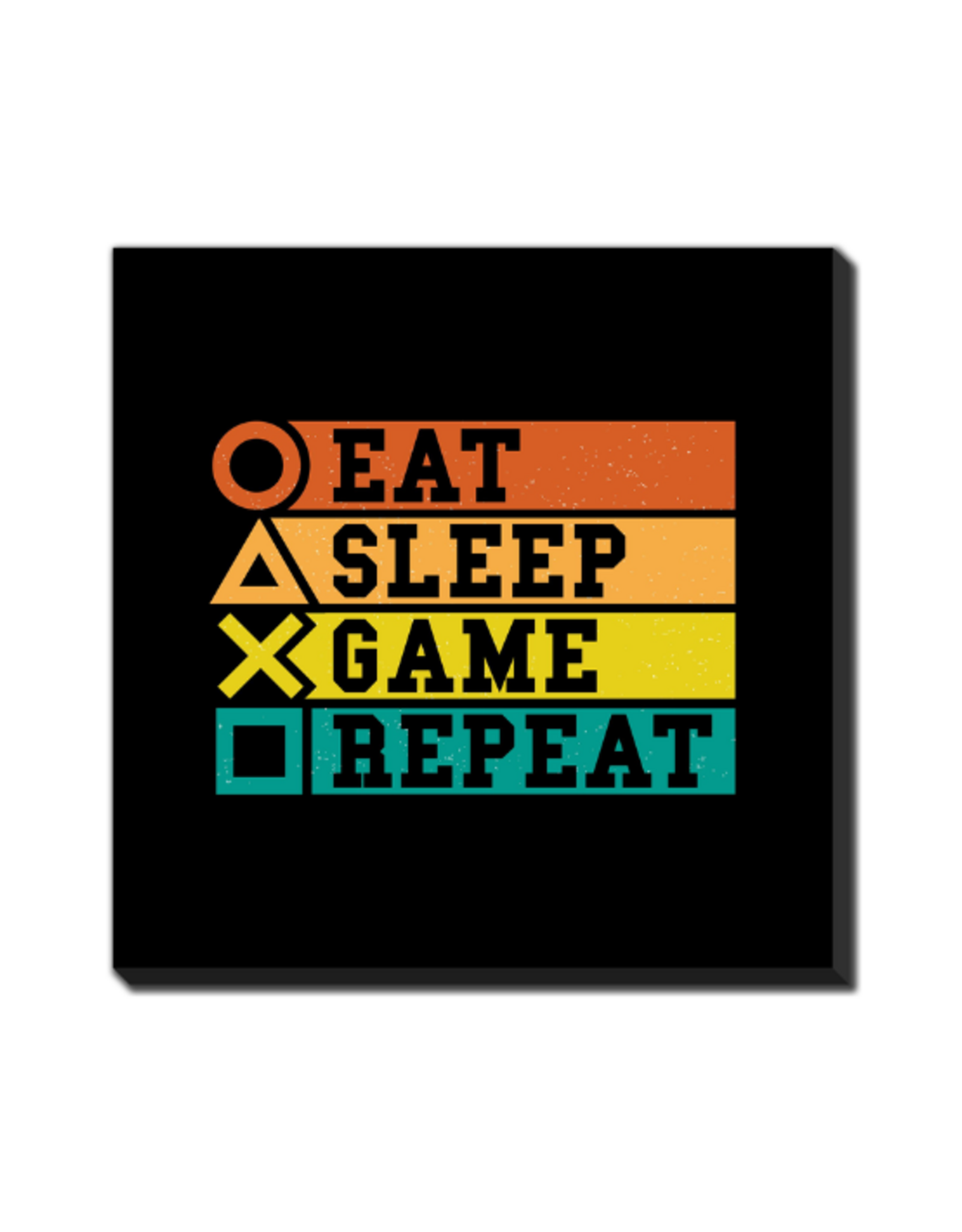Streamline Streamlineart - Eat Sleep Game Repeat 16x16