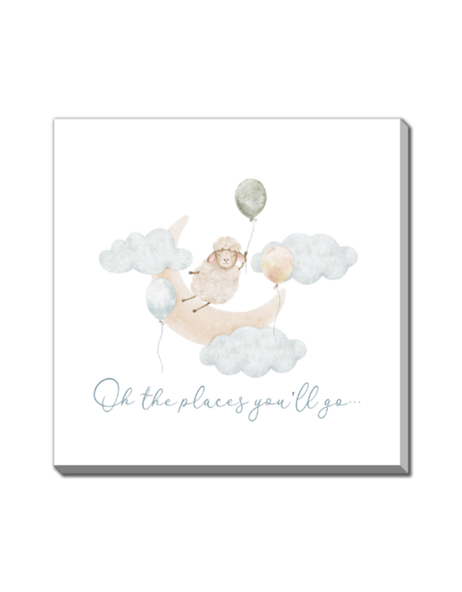 Streamline Streamlineart - Sheep With Moon And Balloons 16x16