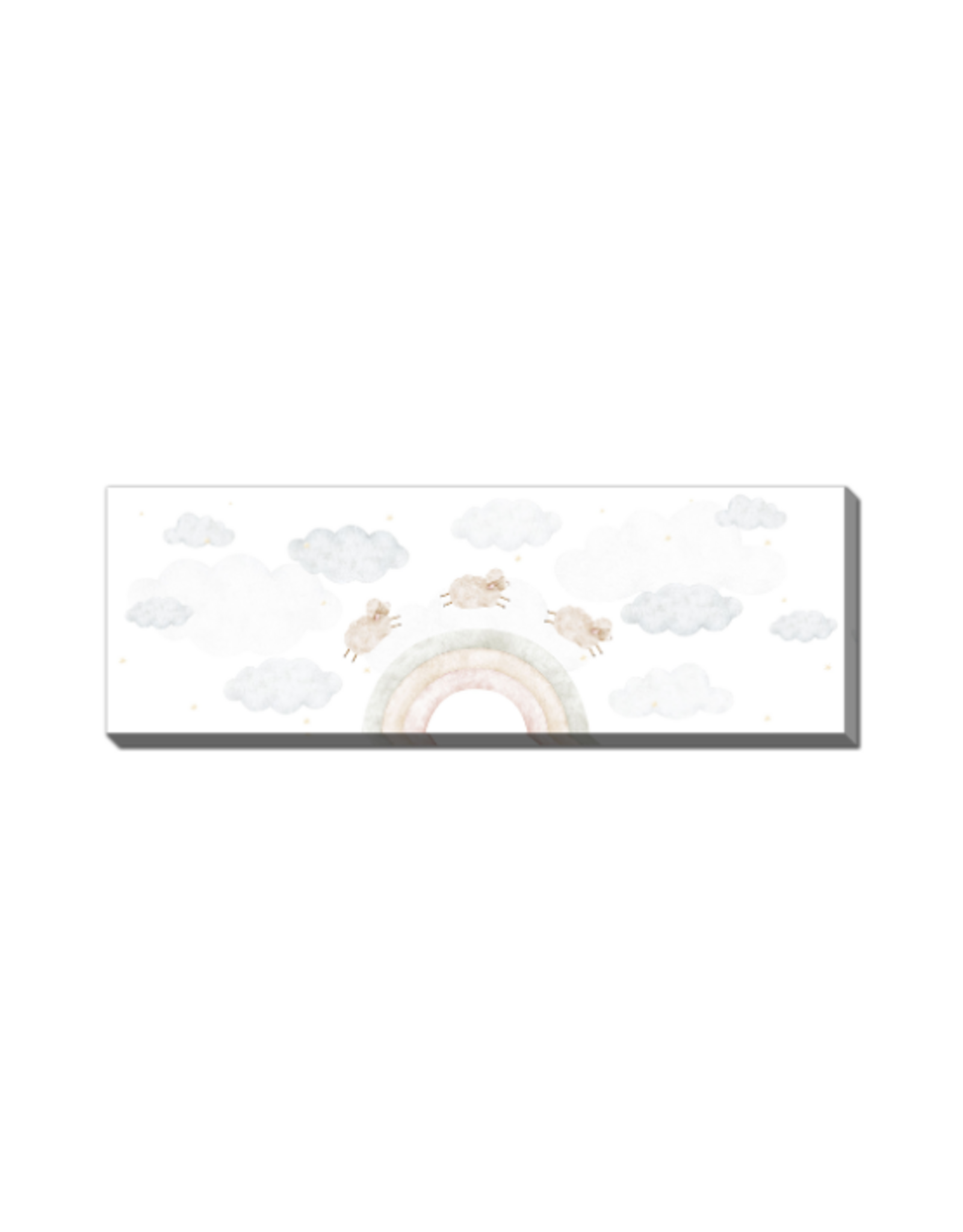Streamline Streamlineart - Sheep And Rainbow 12x36