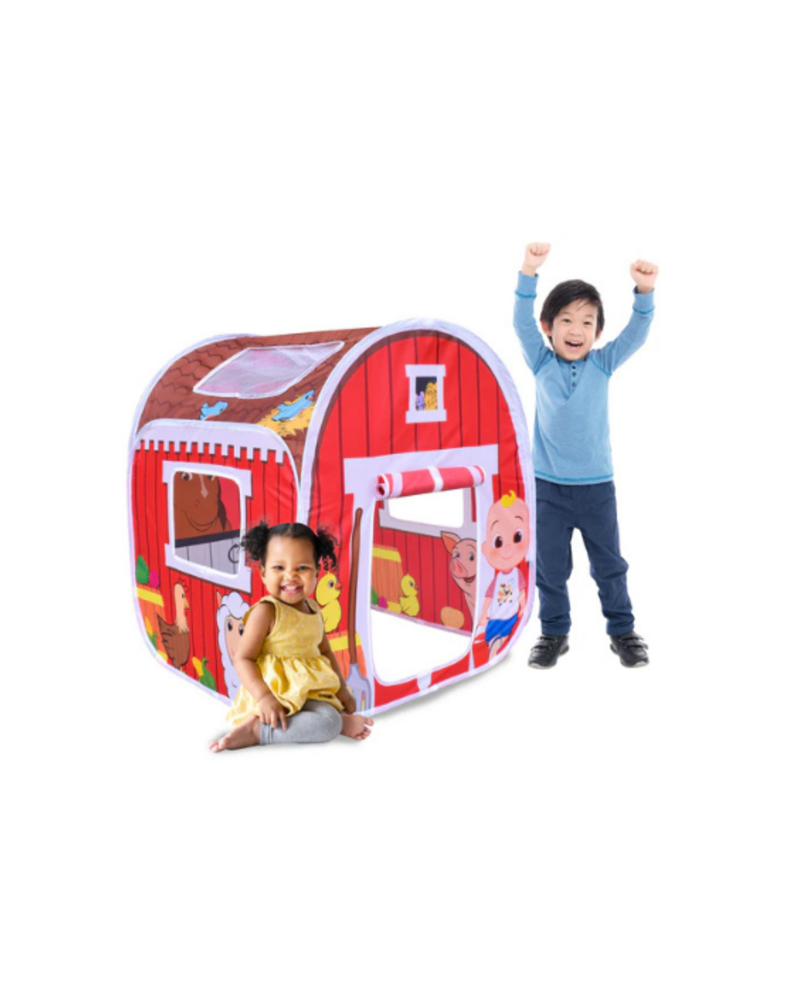 Sunny Days Sunny Days - CoComelon Old MacDonald's Musical Barn Pop Up  Tent