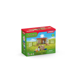 Schleich Farm World 42420 Rabbit Hutch