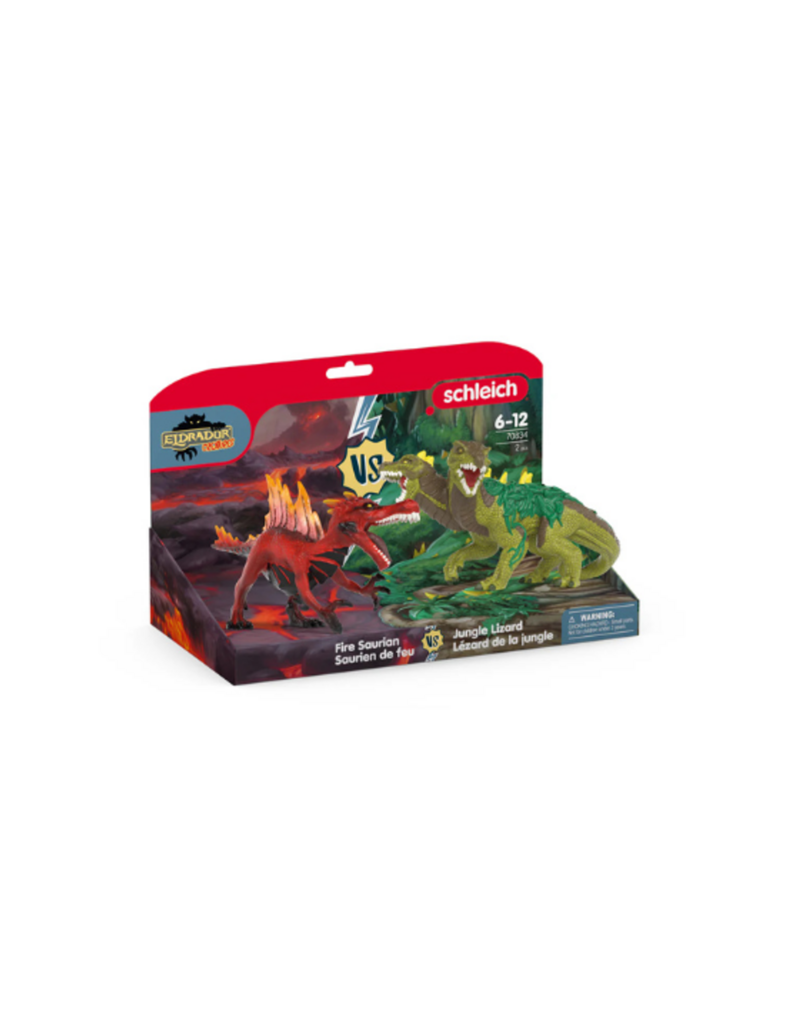 Schleich Schleich - Eldrador Creatures - 70834 - Fire vs. Jungle